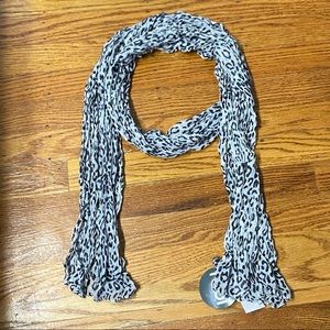 Leopard Twist Scarf